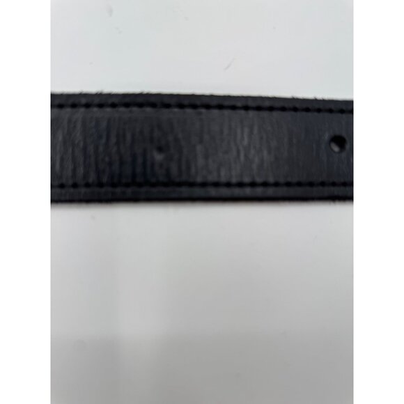 Strong Leather Co Black Leather Belt With Brass Buckle Tactical Classic Design - Picture 9 of 10